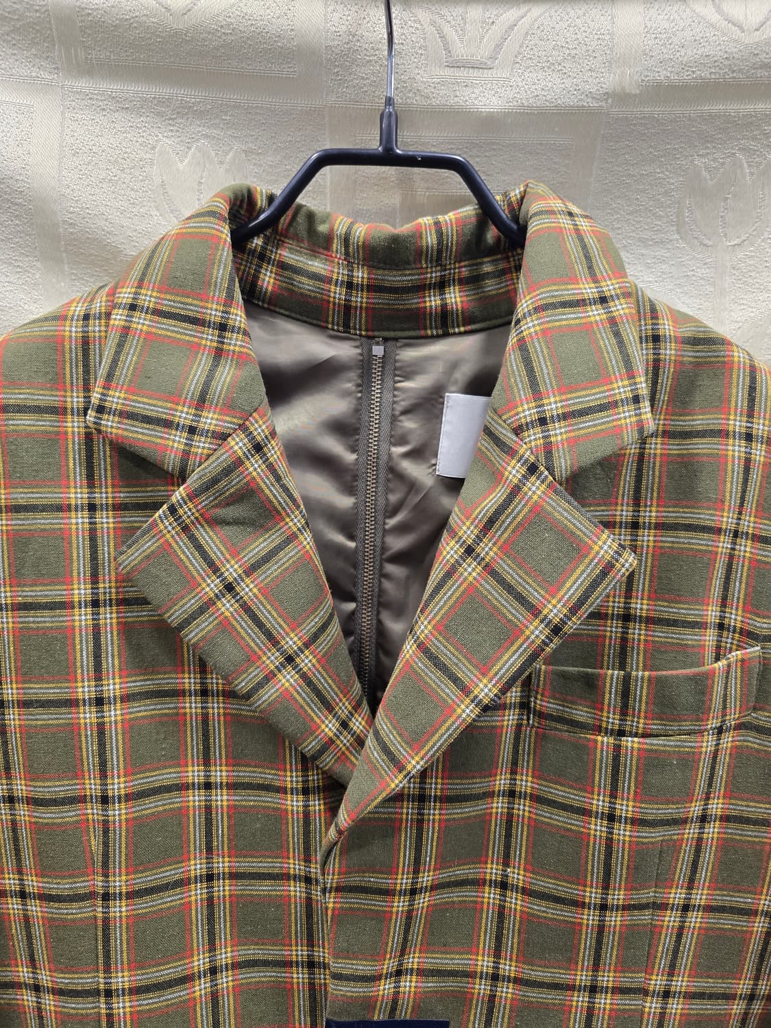 더일마 The Ilma 체크 자켓 프리사이즈 상품이미지2