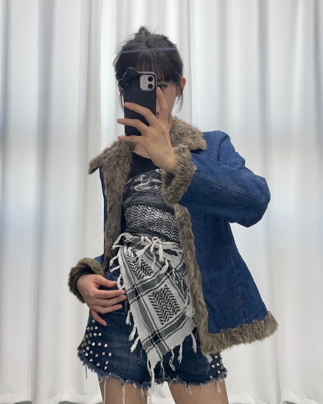 🎸퍼 데님 자켓🎸 상품이미지3