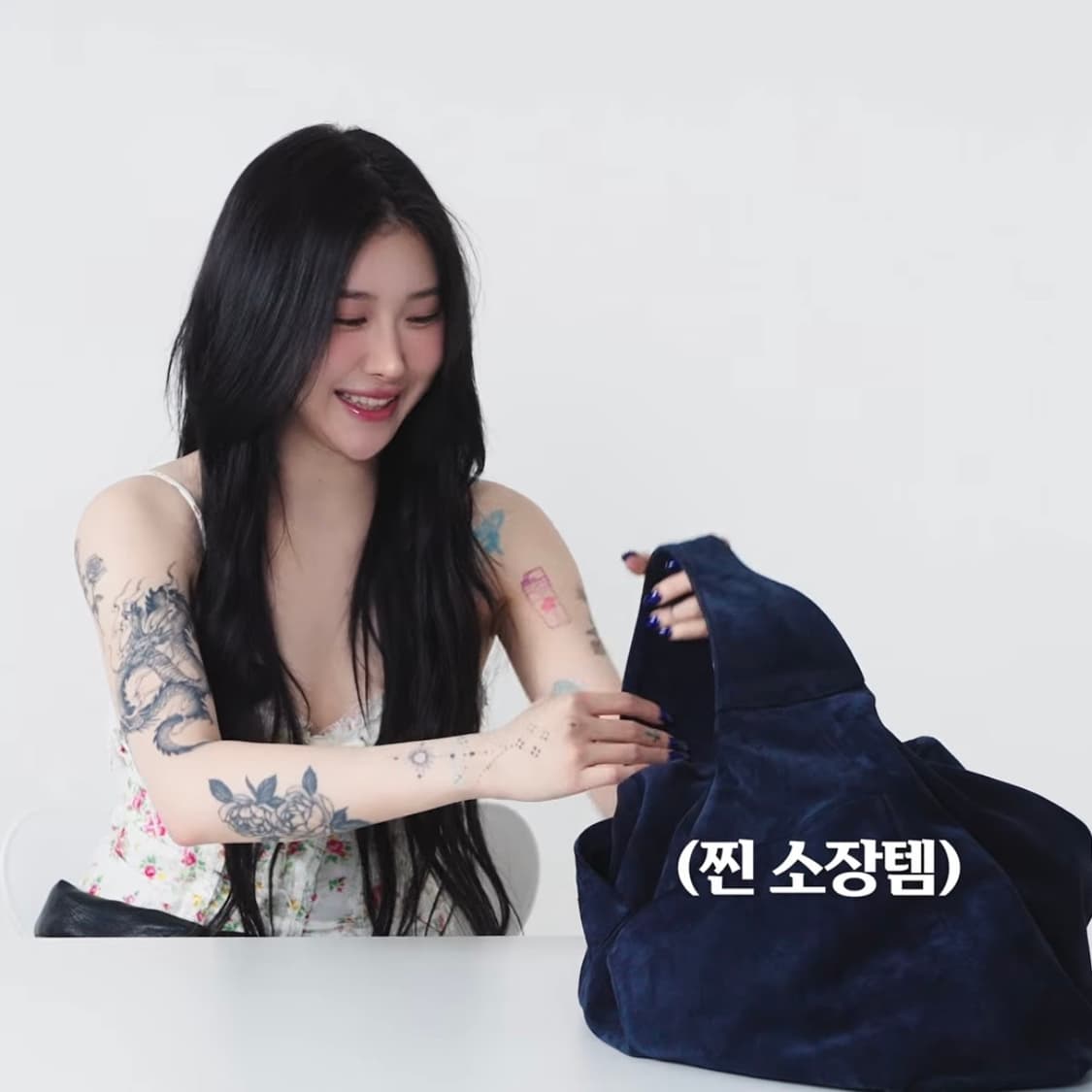 기마구아스 Maxi Sacco 맥시 사코백/네이비 상품이미지2