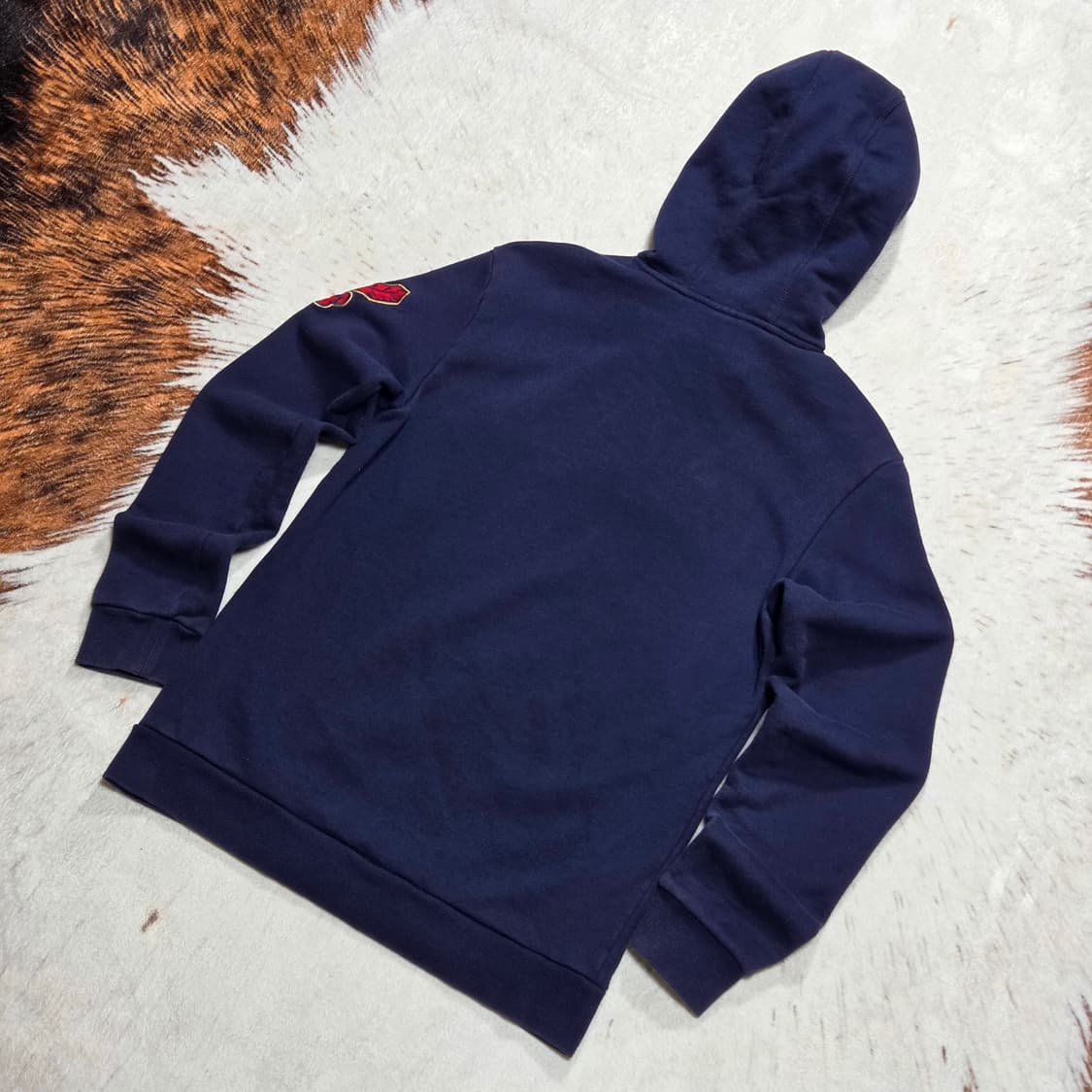 MLB 인디언스 네이비 후드티 상품이미지4