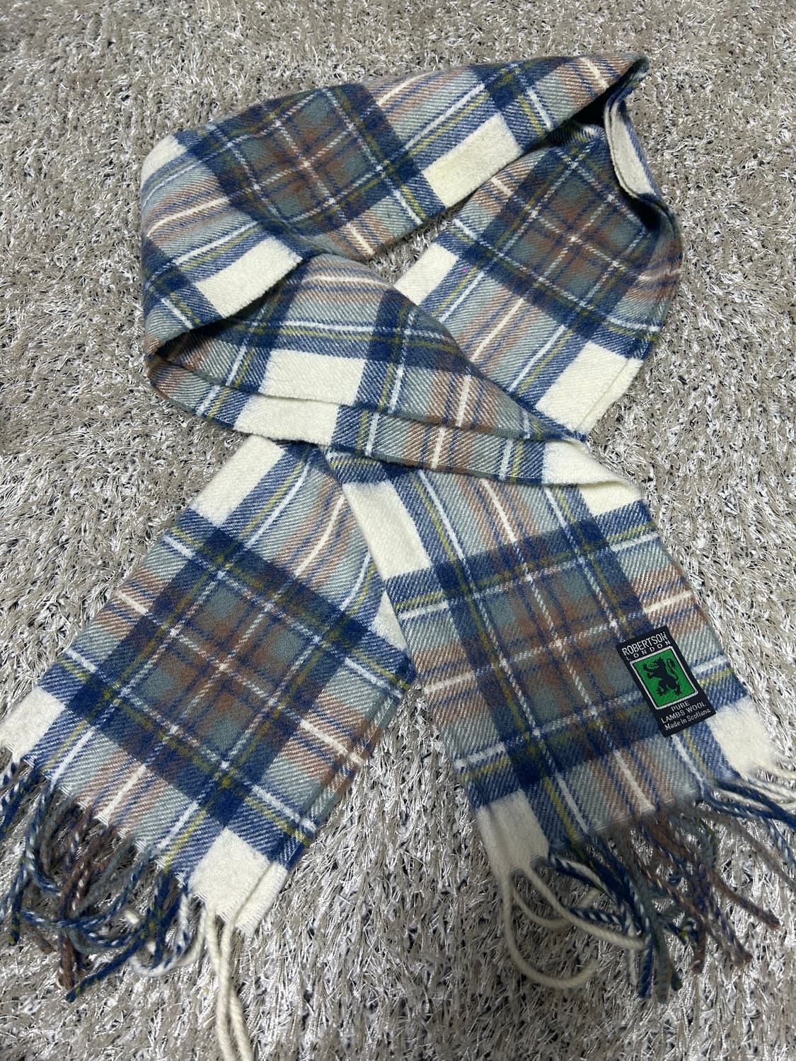 스코틀랜드제 이탸리제  목도리 상품이미지1