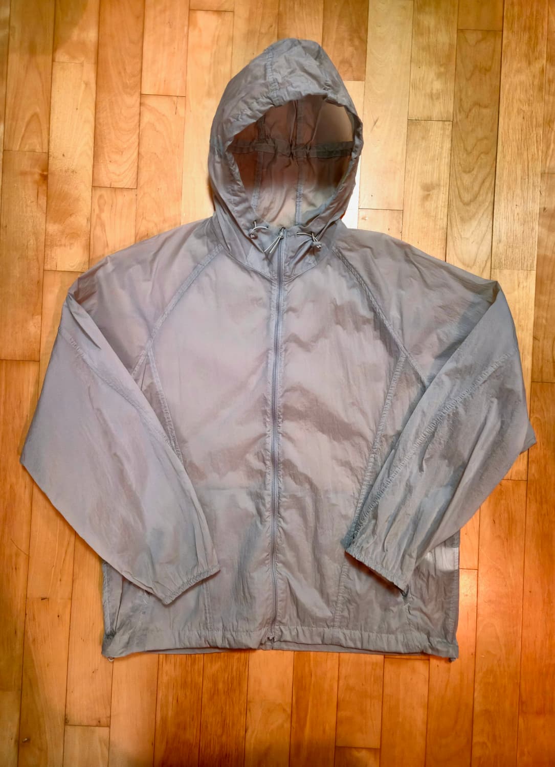 무신사 스탠다드 시티 레저 바람막이 XL 라이트 그레이 상품이미지1