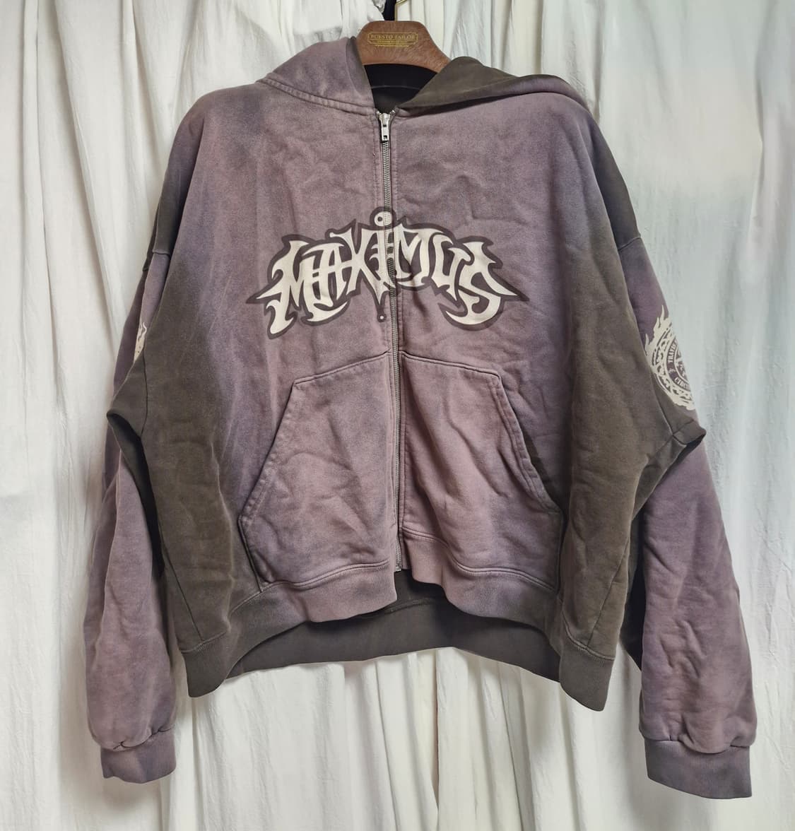 27-> 23) 스캇 내한 후드 집업 머천 엠디 md xl 새상품 상품이미지1