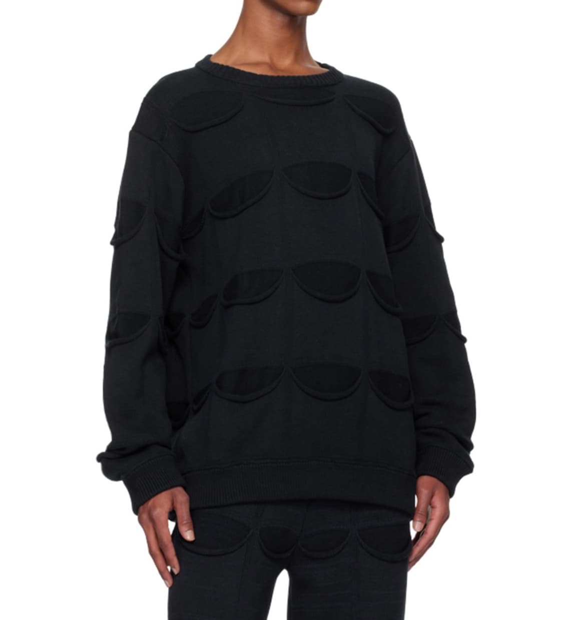 Isa Boulder SSENSE 익스클루시브 네이비 울 포켓 스웨터 상품이미지4