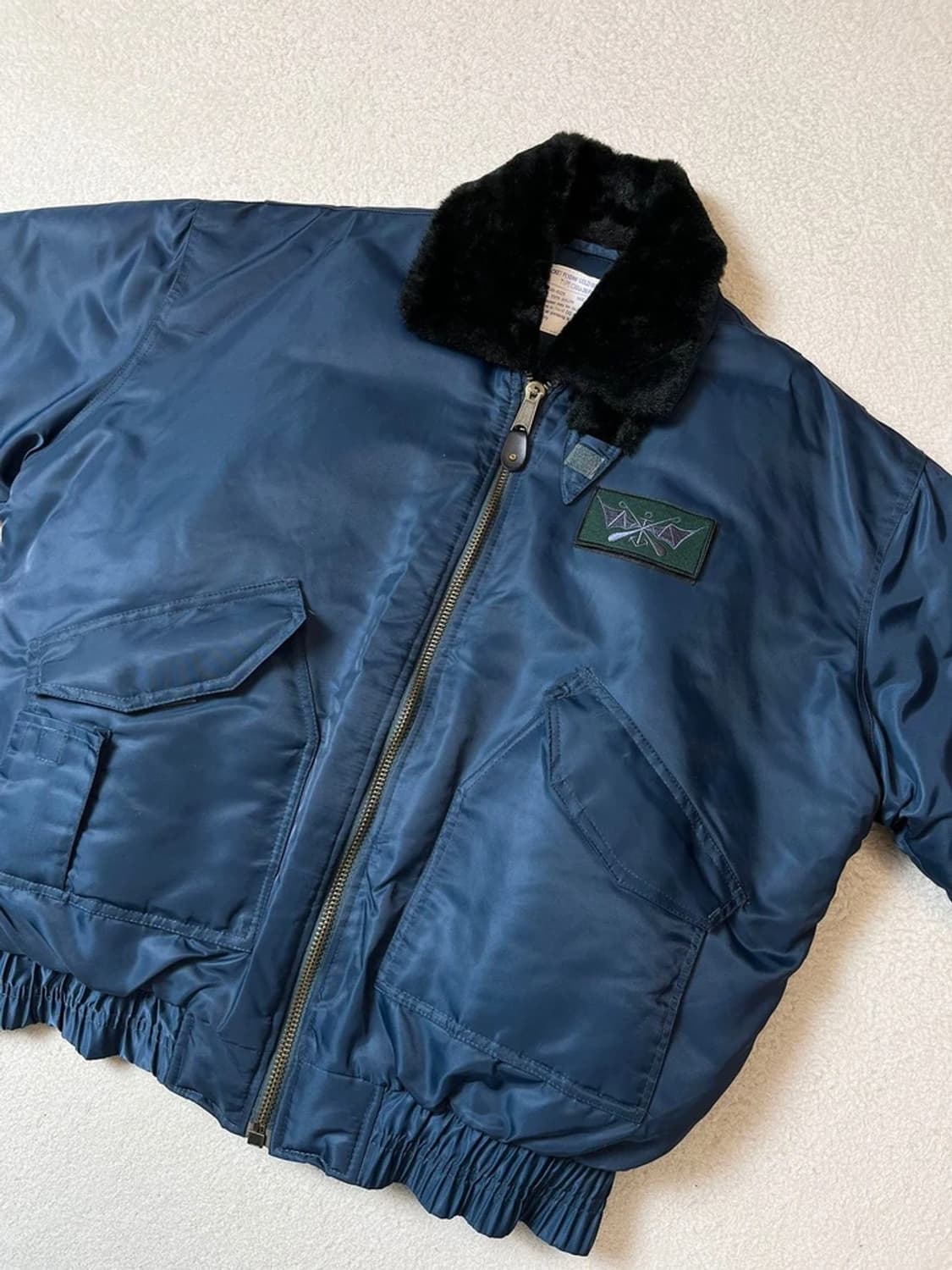 CWU-36 미공군 ma-1 플라이트 블루종 자켓 PN7114 상품이미지2