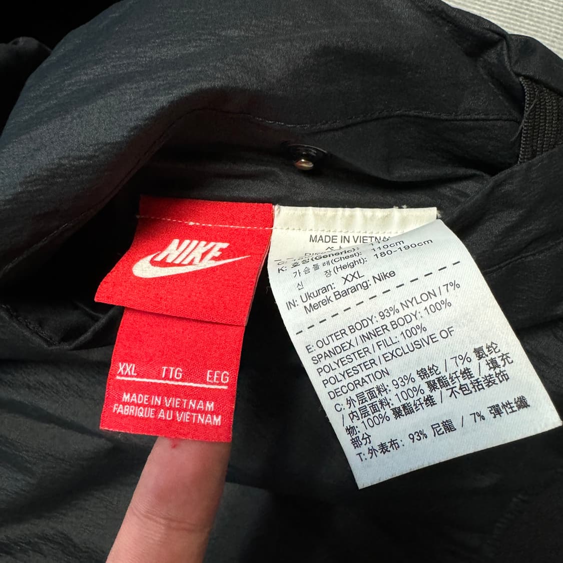 110) 나이키 에어포스 리버시블 봄버자켓 상품이미지5