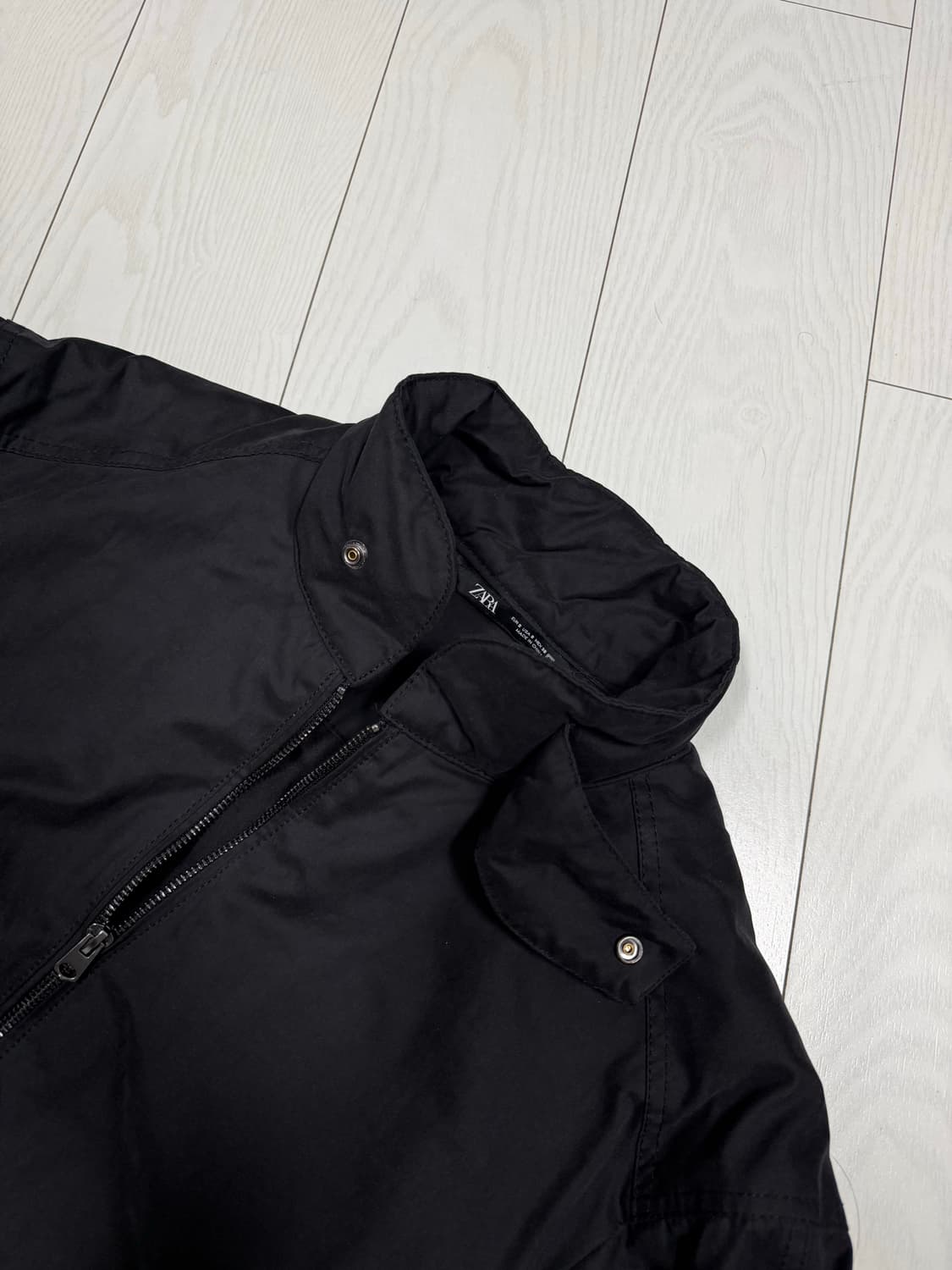 ZARA 자라 패딩 점퍼 블랙 상품이미지4