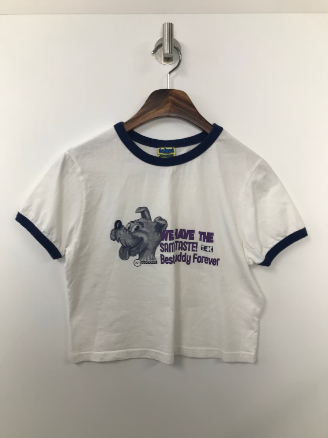 테켓 화이트 링거 반팔 티셔츠 상품이미지2