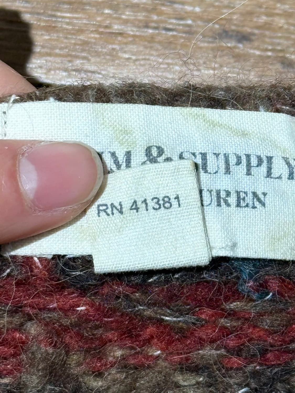 데님 앤 서플라이 아즈텍 나바호 패턴 울 니트 상품이미지8