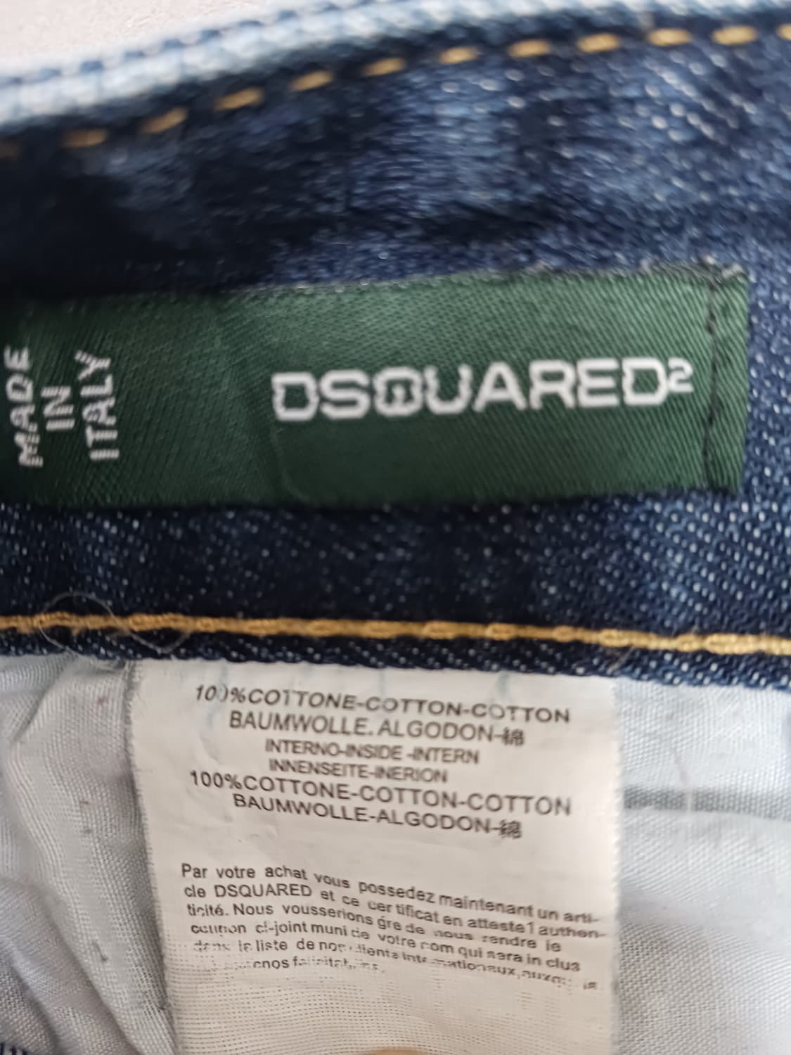 [32] 디스퀘어드2 더티페인트 클레멘트진 청바지 상품이미지10