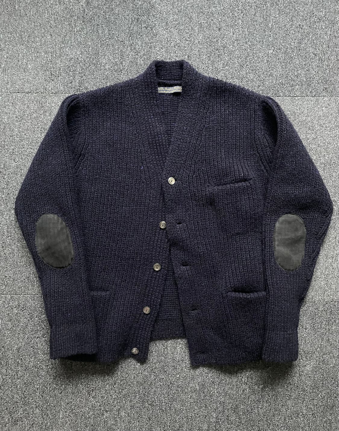 올드조 브리티쉬 트위드 웜 가디건 네이비 (피그벨더블알엘안데르센드레익스 상품이미지1