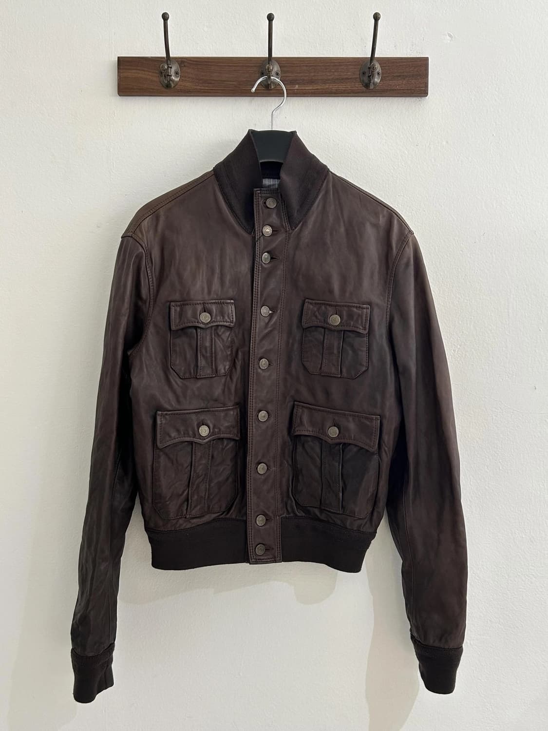 디스퀘어드2 레더 자켓 상품이미지1