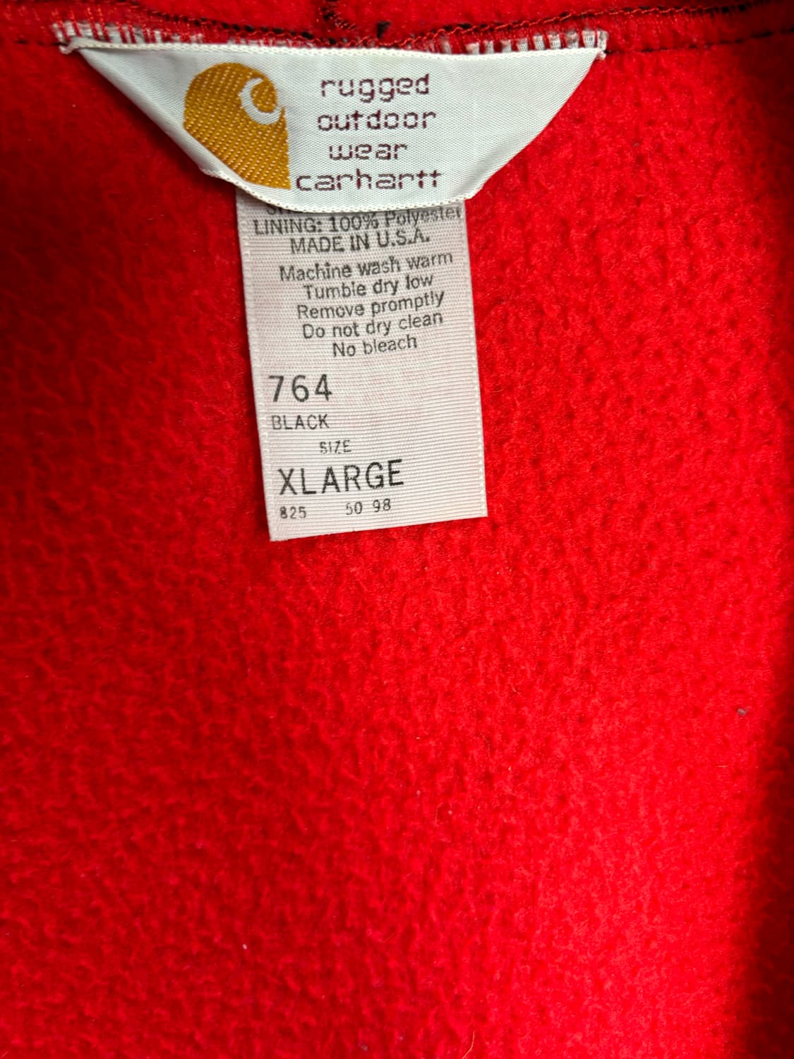 XL 칼하트 벨루어 후드 자켓 상품이미지2