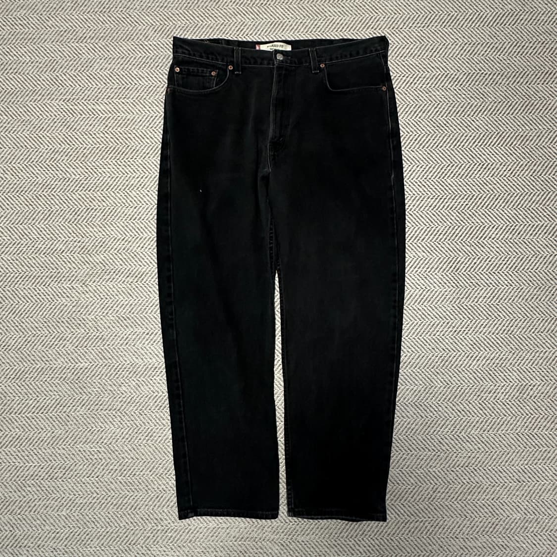 LEVI'S 550 00's usa made black jeans 상품이미지1