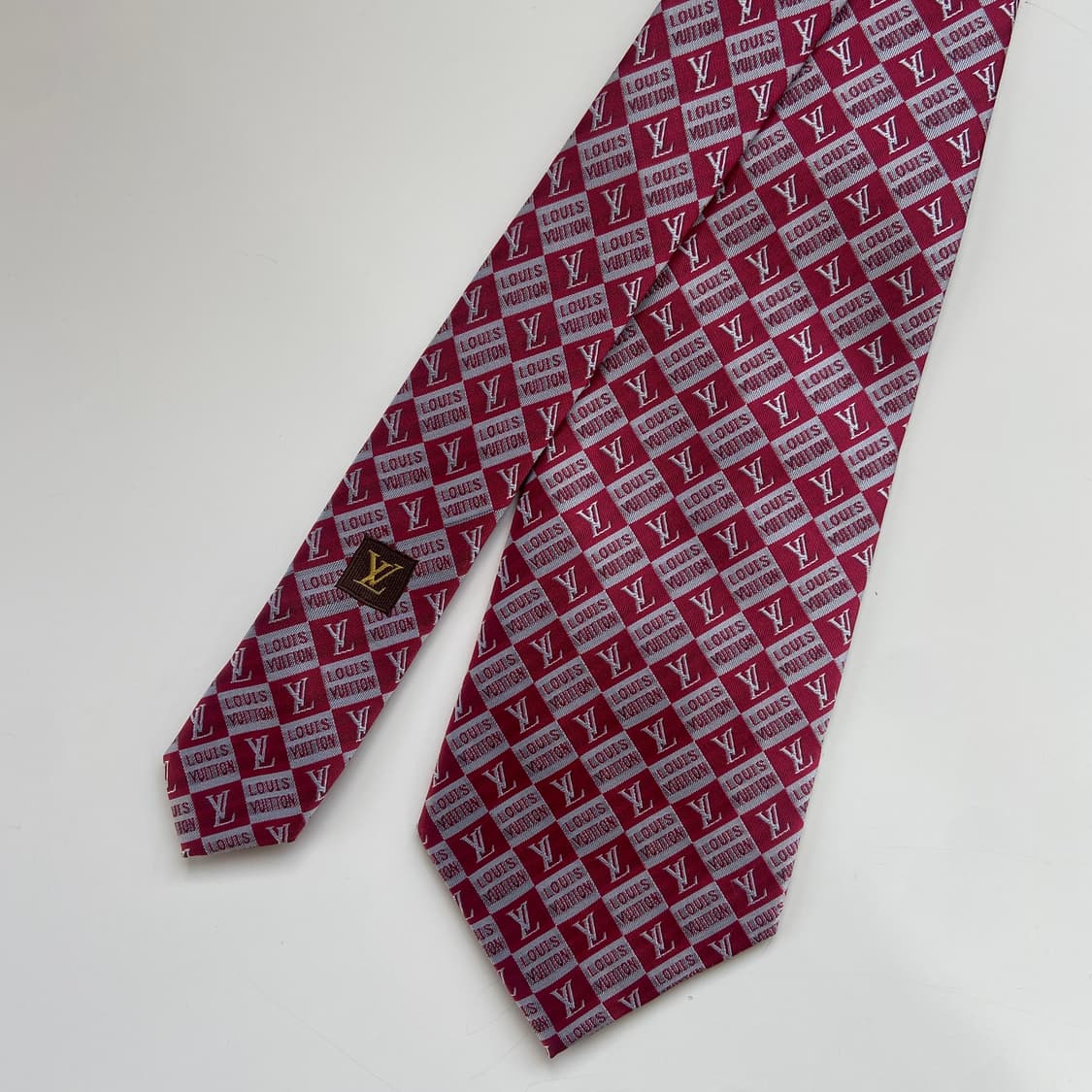 루이비통 (LOUIS VUITTON) 모노그램 정품 명품넥타이 상품이미지2