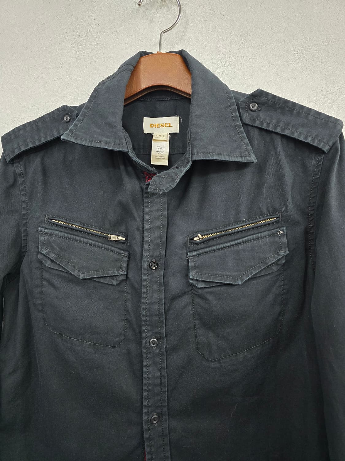 디젤  워크 긴팔 셔츠s 상품이미지3