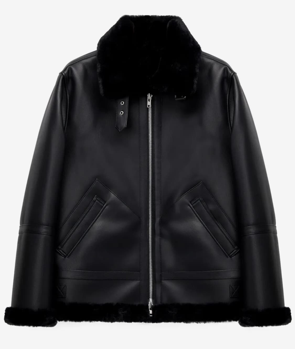 도프제이슨 솔리드 무톤 무스탕 자켓 상품이미지1