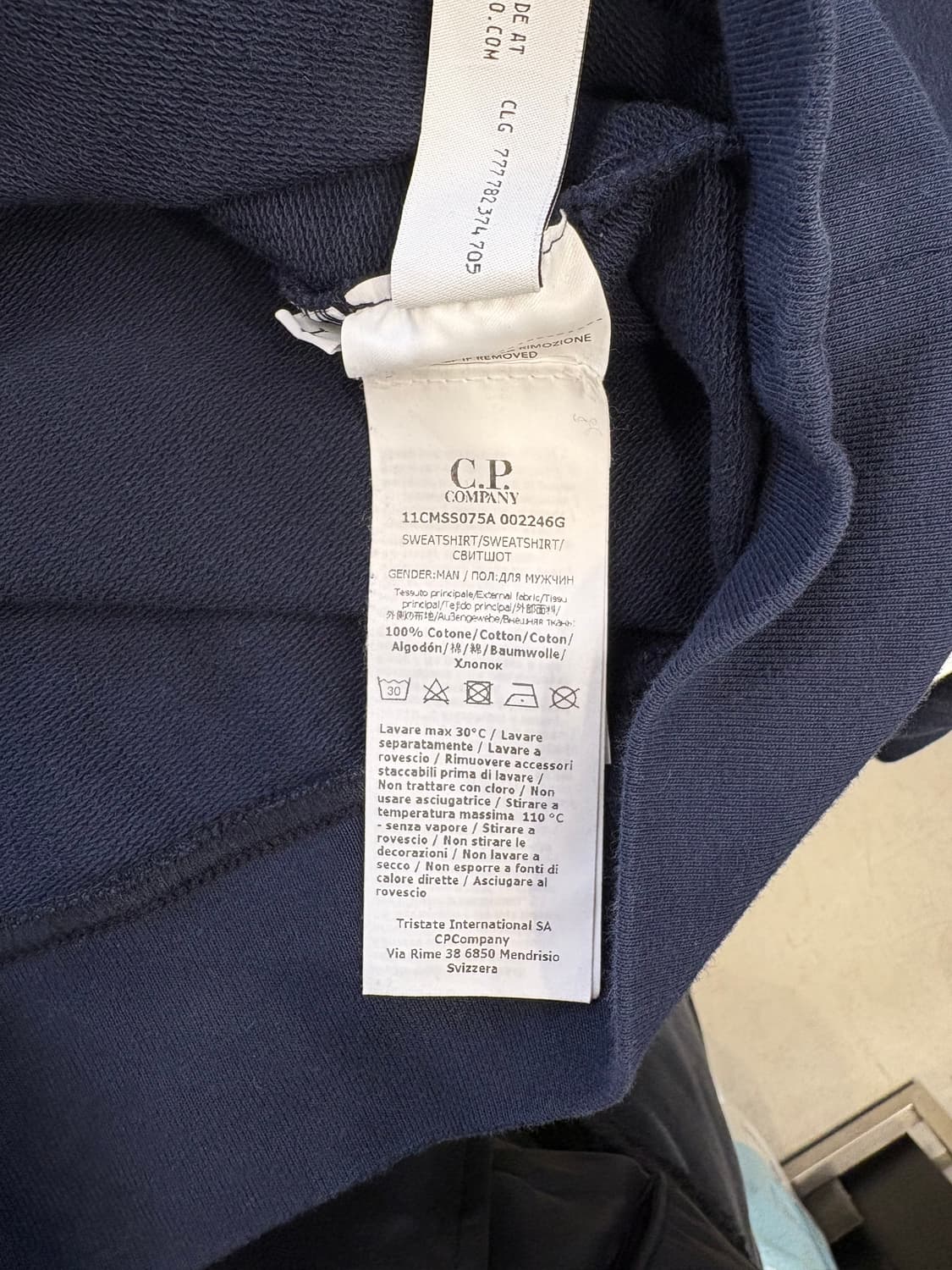 CP 컴퍼니 가먼트 다잉 스웻셔츠 상품이미지5