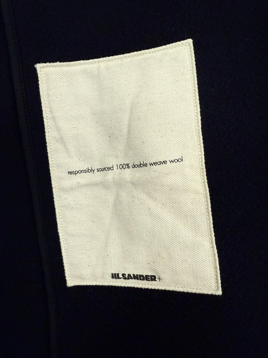 질샌더 피코트 네이비 (봉태규) 상품이미지7