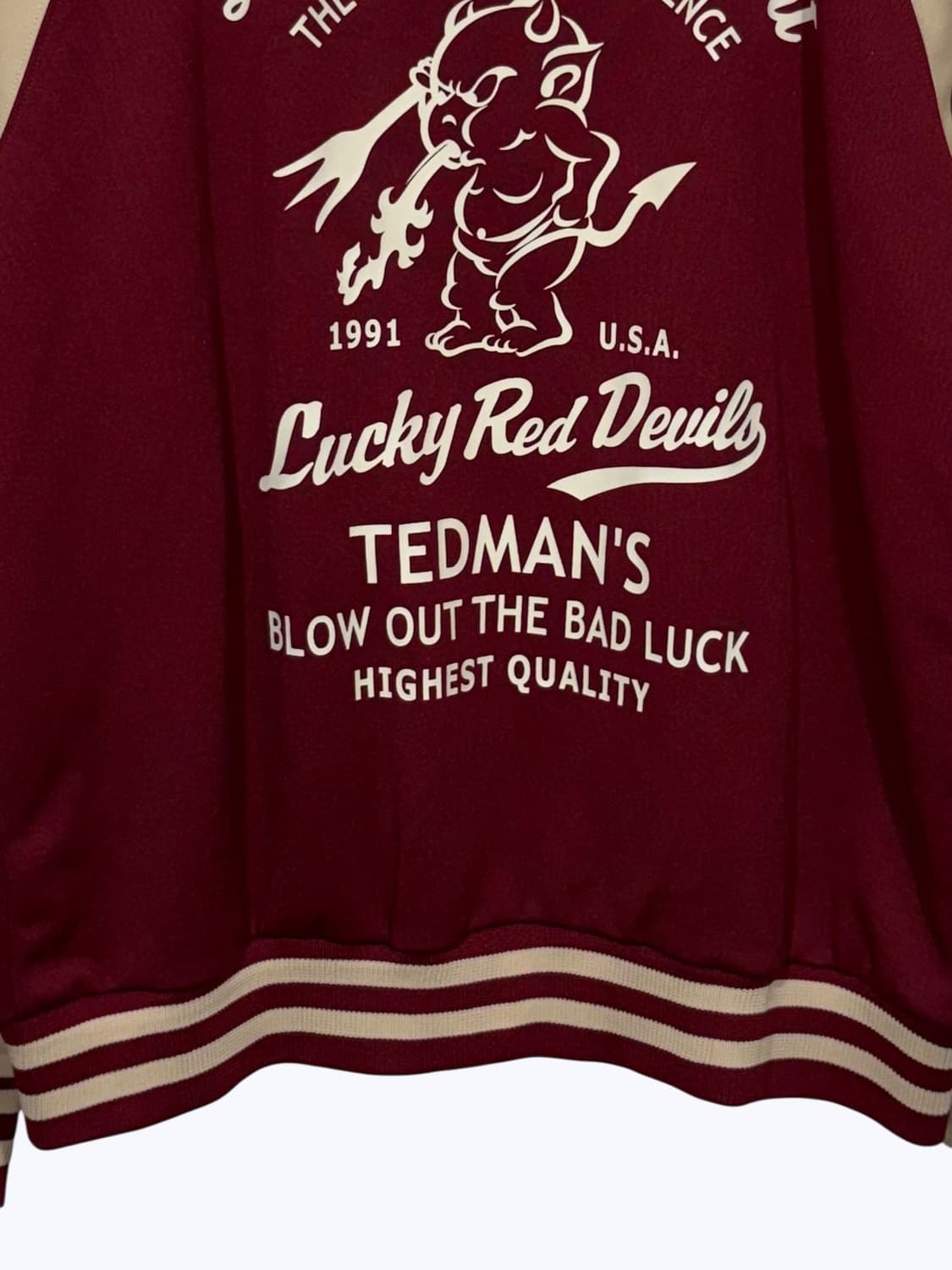 TED COMPANY red devils track jacket XL 상품이미지3