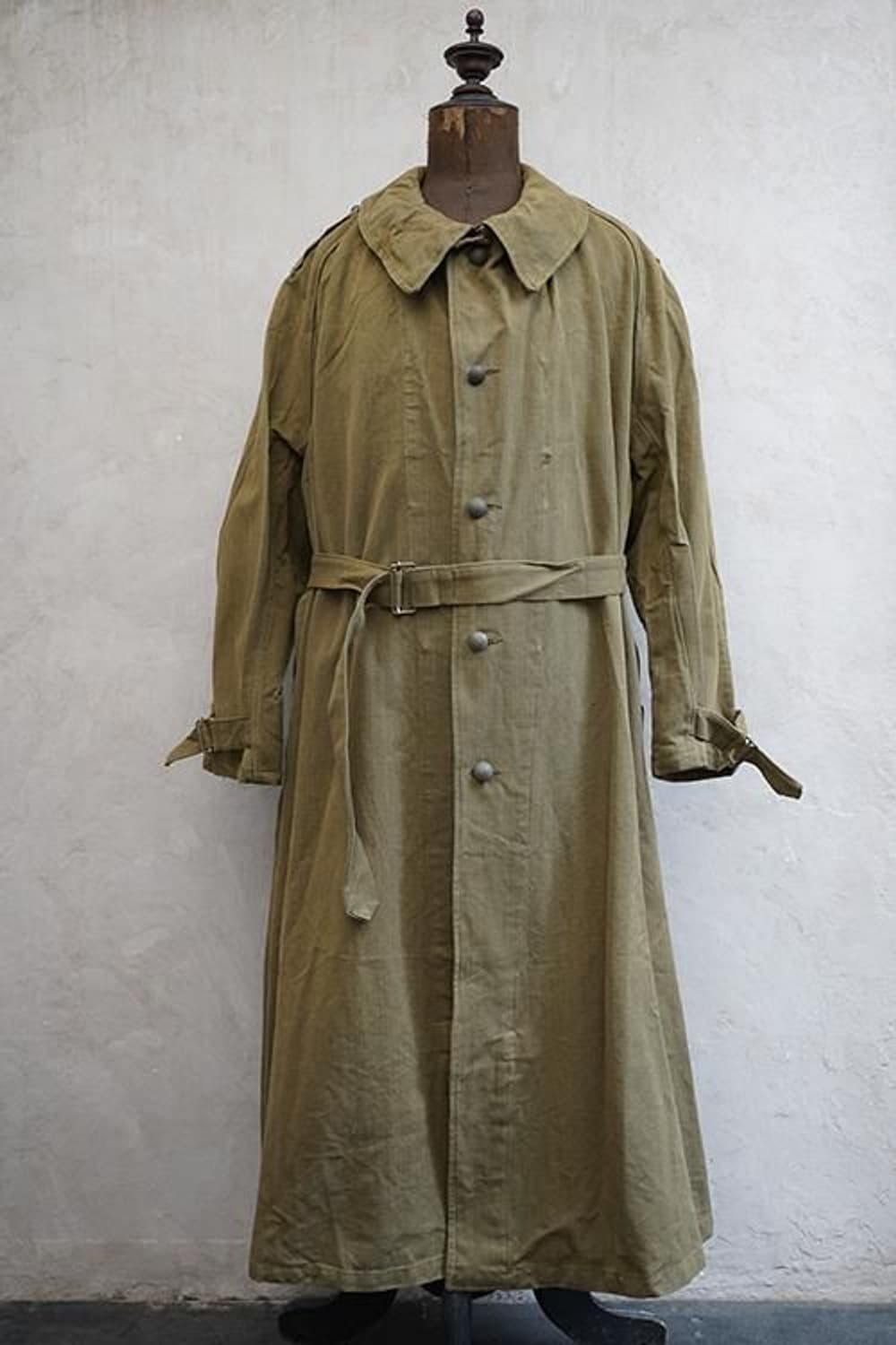 1940/50s FRENCH ARMY M35 밀리터히 모터사이클 코트 상품이미지5
