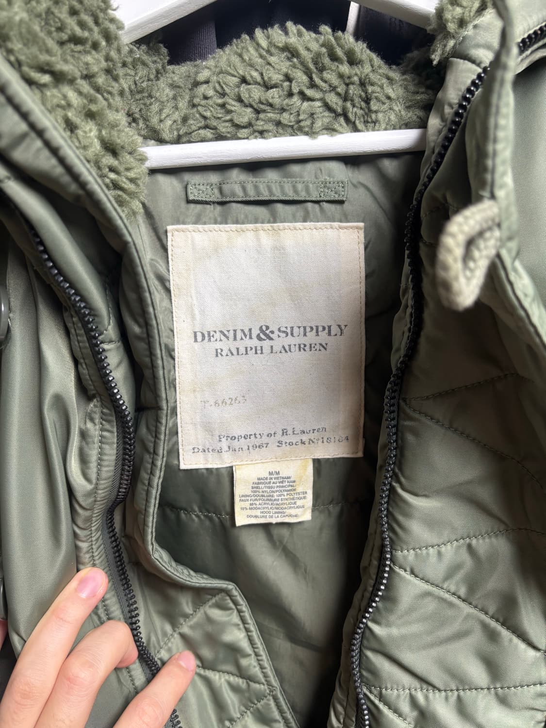 랄프로렌 야상 m 상품이미지4