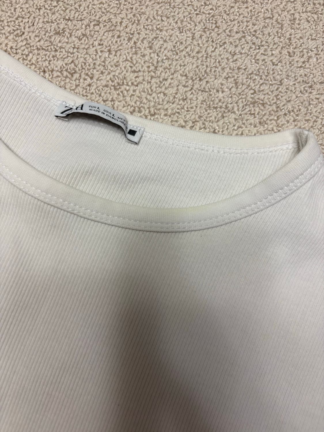 자라 반팔 티셔츠 상품이미지5