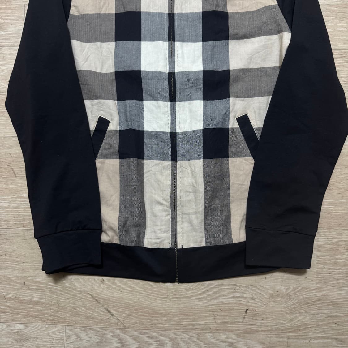 버버리 여성 체크 후드집업 (새상품) 상품이미지3