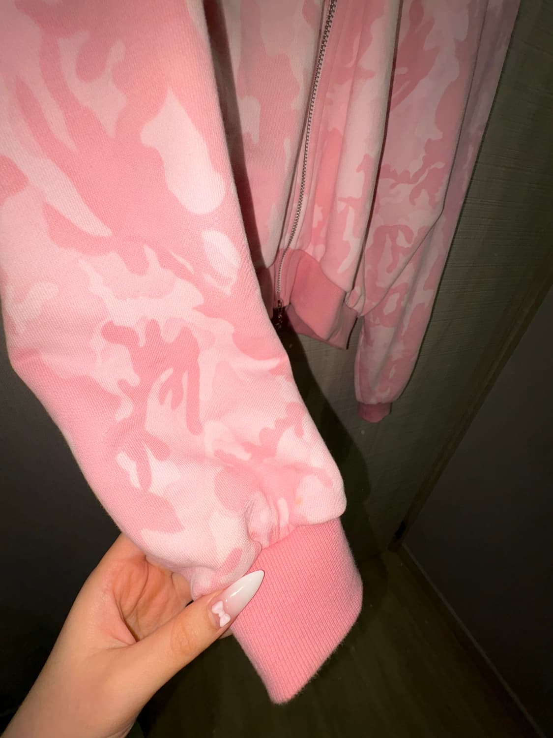 익스파이어드걸 핑크 카모 후드집업 상품이미지6