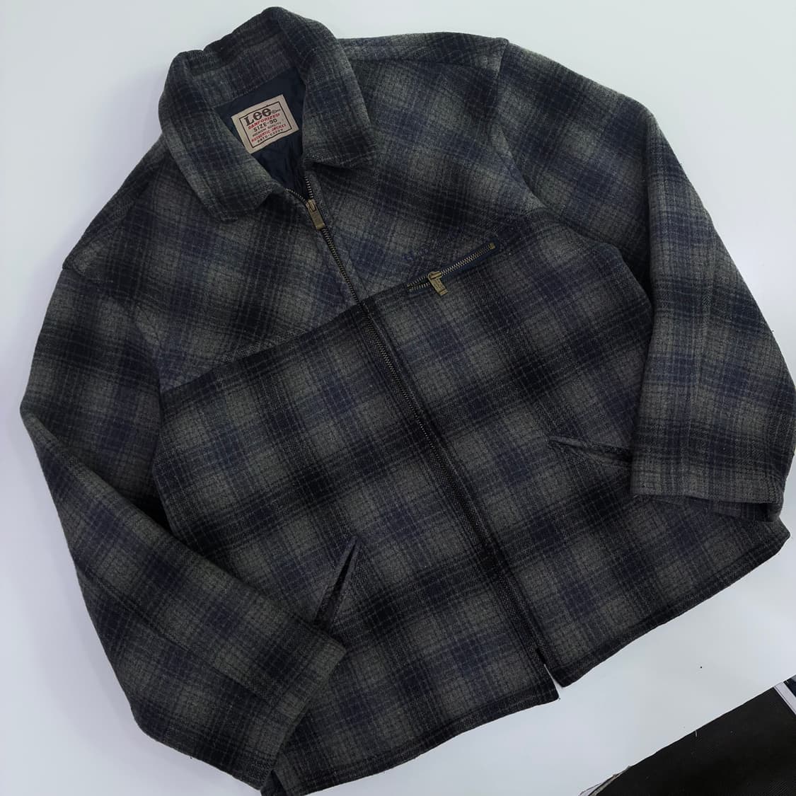 Lee 리 오리지널 90's 타탄 울 자켓 상품이미지2