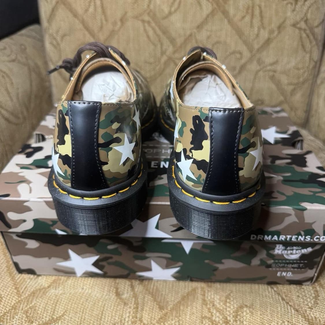 닥터마틴 x 엔드 x 소프넷 1461 카모 스타 스무스 280 상품이미지4