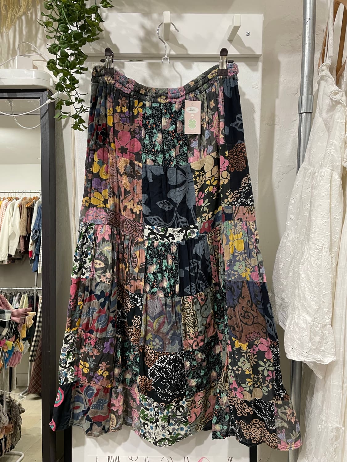 보헤미안 히피 패치 스커트 상품이미지8