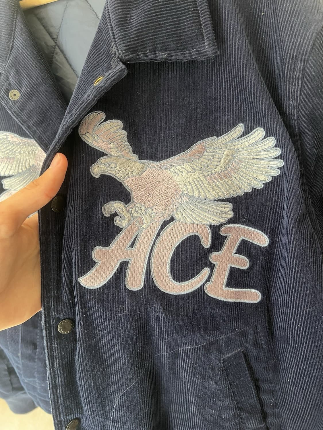 팔라스 더블 드래곤 투어 자켓 네이비 상품이미지2