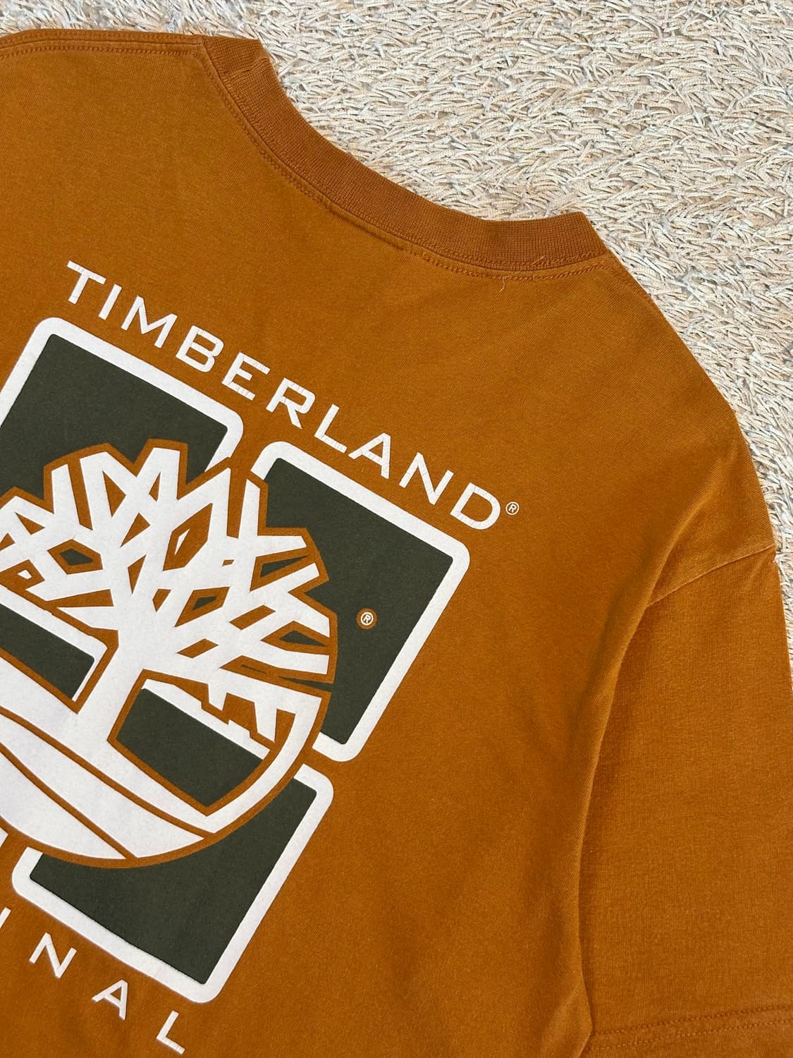 희귀) 팀버랜드 TIMBERLAND 백로고 반팔 티셔츠 상품이미지4