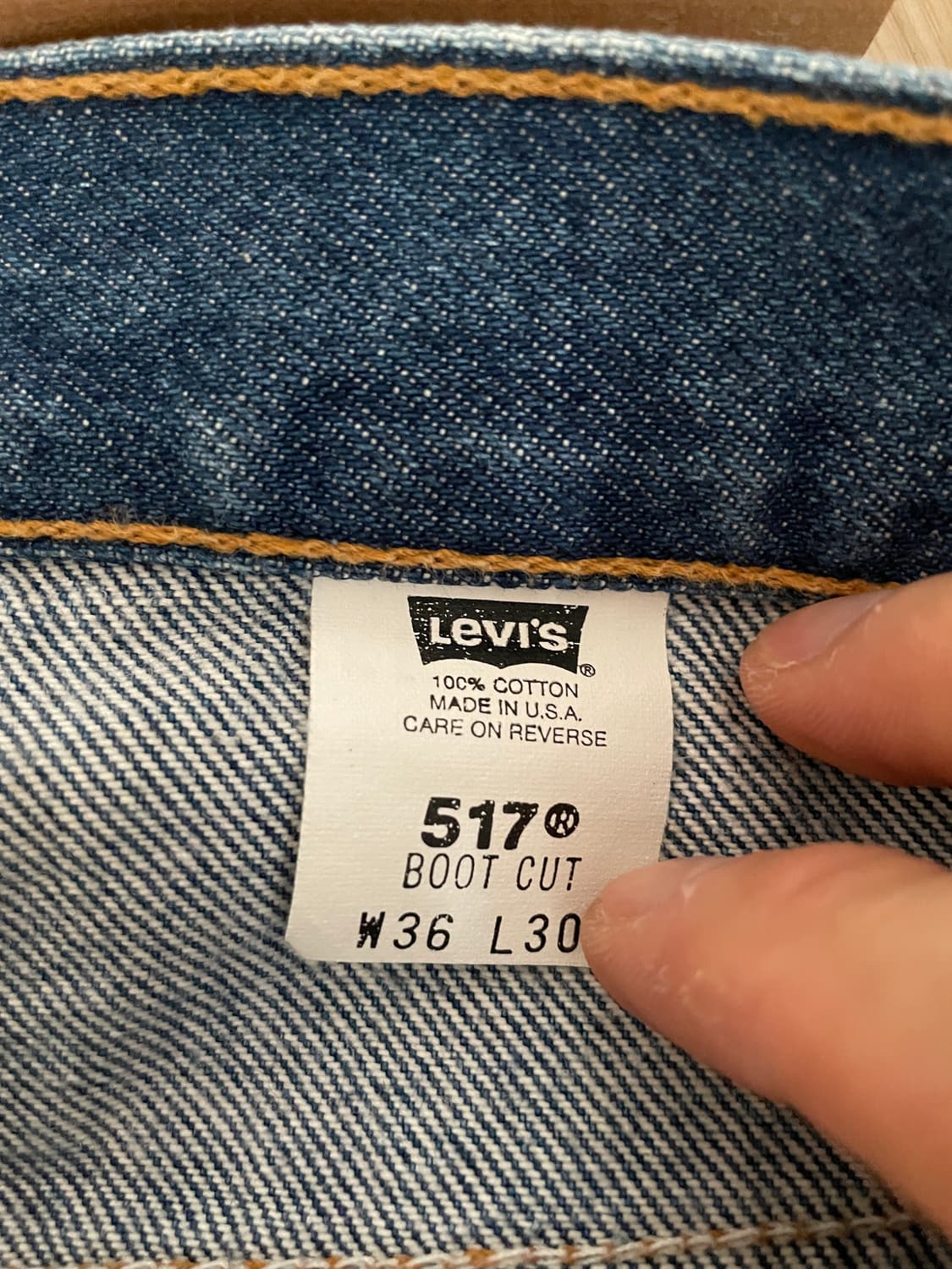 90's levis 517(usa) 상품이미지8