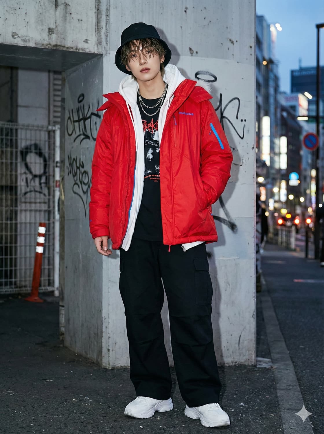 네파 이젠벅 구스다운 패딩 레드_105 상품이미지1