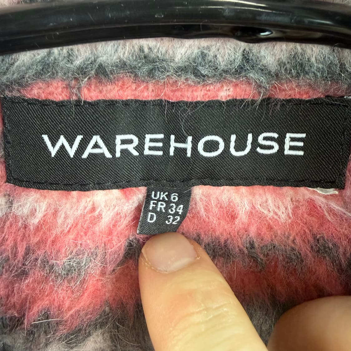 (34) 웨어하우스 우먼스 스테이트먼트 멀티 체크 코트 상품이미지3