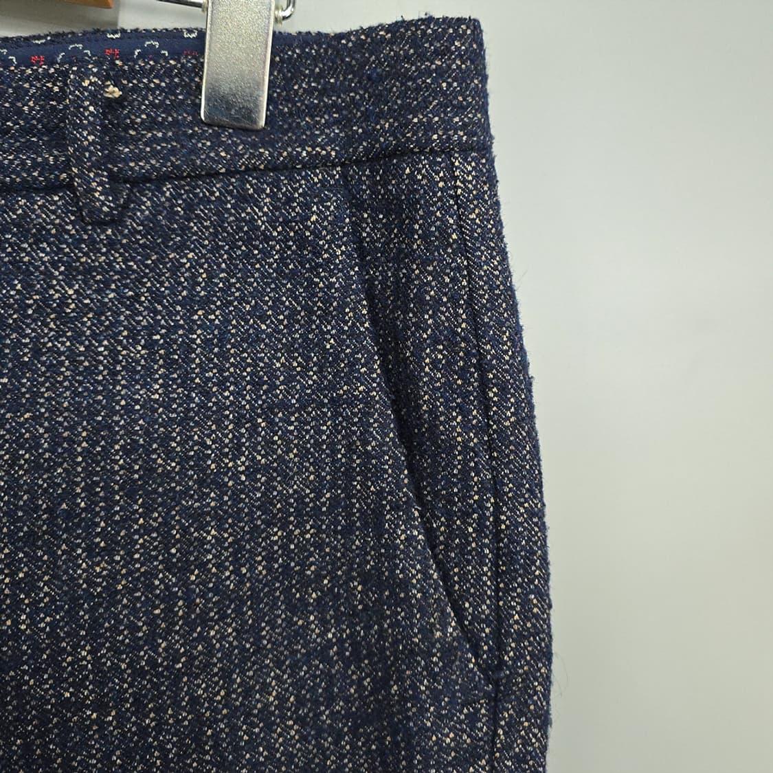 비오비(BOB) 울혼방 트위드 팬츠 34 상품이미지3