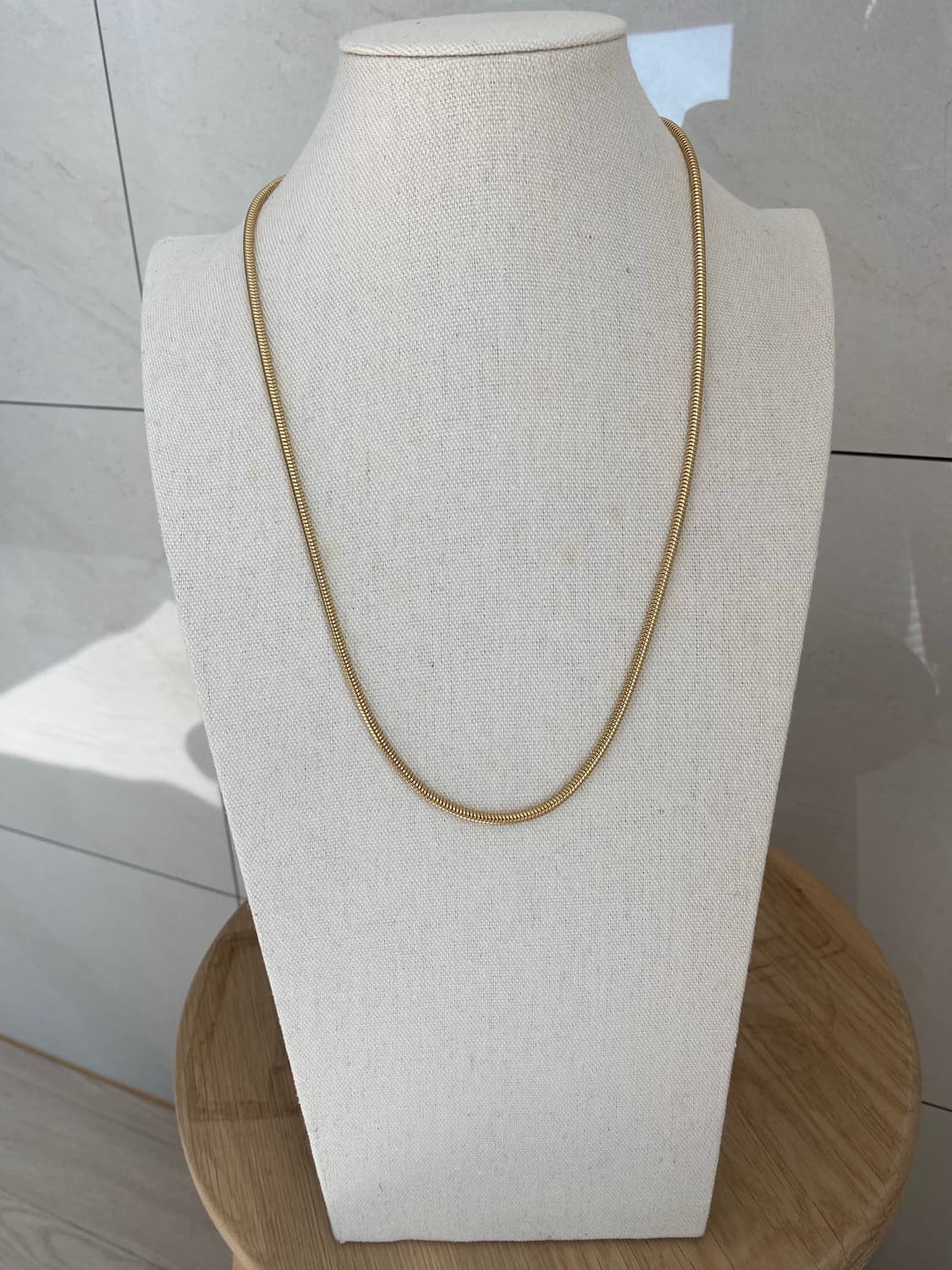 빈티지 골드 스네이크 목걸이  y2k 페어리 상품이미지2
