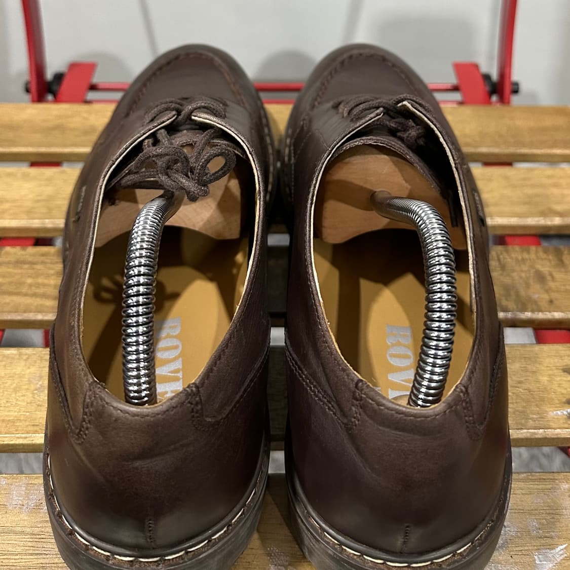 265) 로버스 로퍼 남성 남자 구두 브라운 레더 더비슈즈 상품이미지5