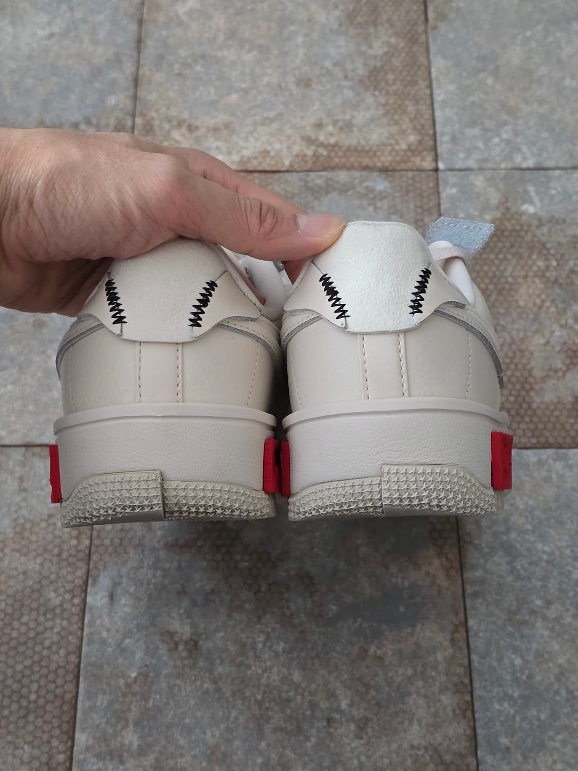 (245)나이키 에어포스 1 폰탄카 펄 화이트 상품이미지7