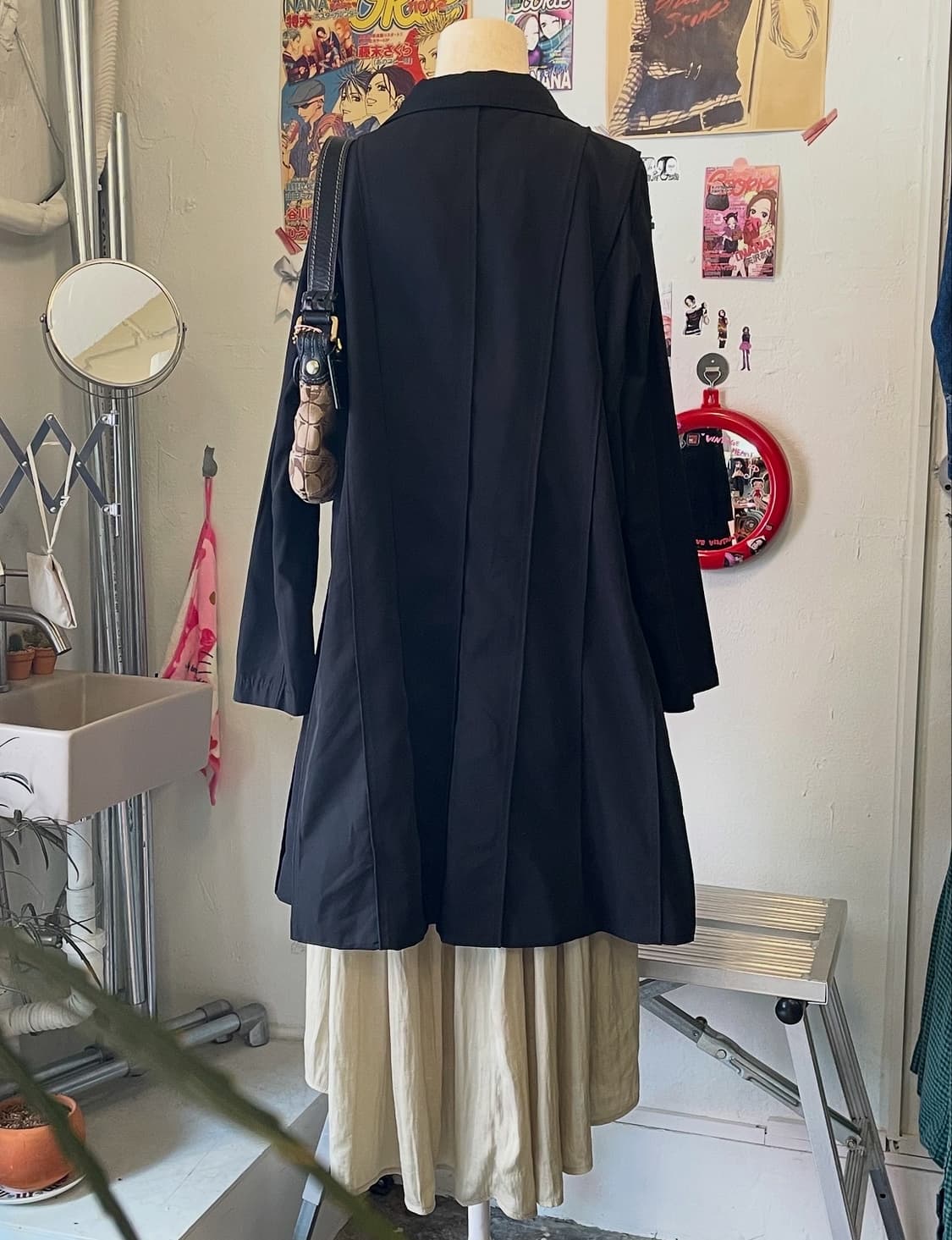 블랙 A라인 자켓 [무배] 상품이미지2