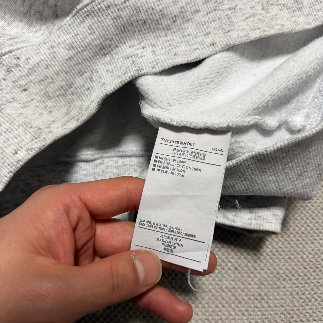 디스이즈네버댓 스펠아웃 후드티 상품이미지3