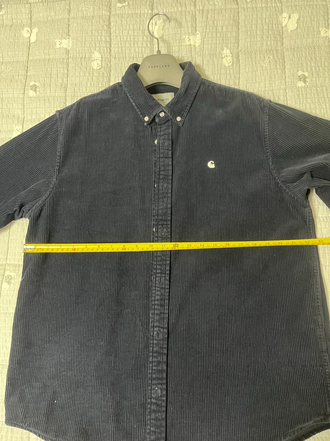 [L] 칼하트 wip 코듀로이 셔츠 네이비 상품이미지6