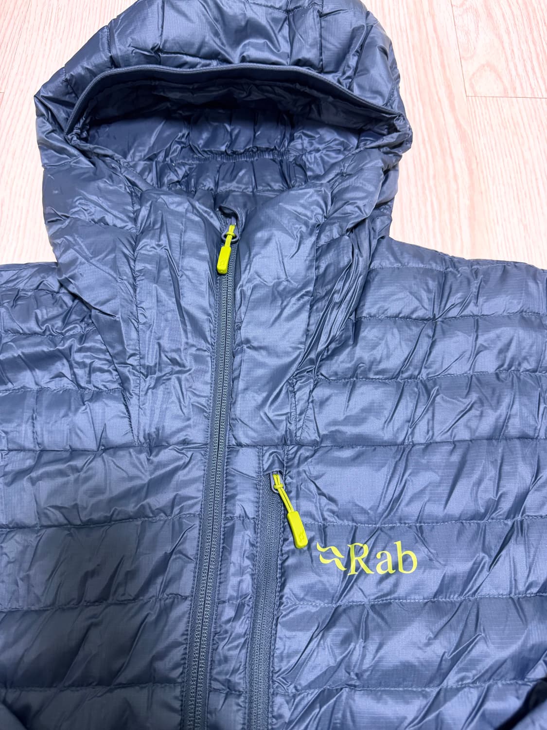 (XL)랩 RAB 마이크로라이트 알파인자켓 오리온블루 상품이미지4