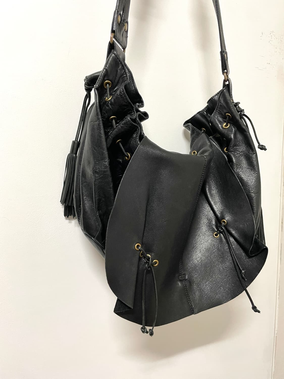 양가죽 크로스 숄더백 상품이미지4