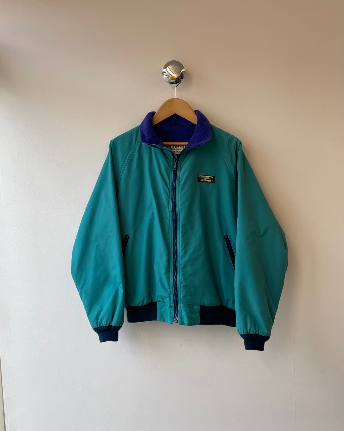 80‘s L.L. Bean Warm up Jacket 엘엘빈 웜업 자켓 상품이미지1