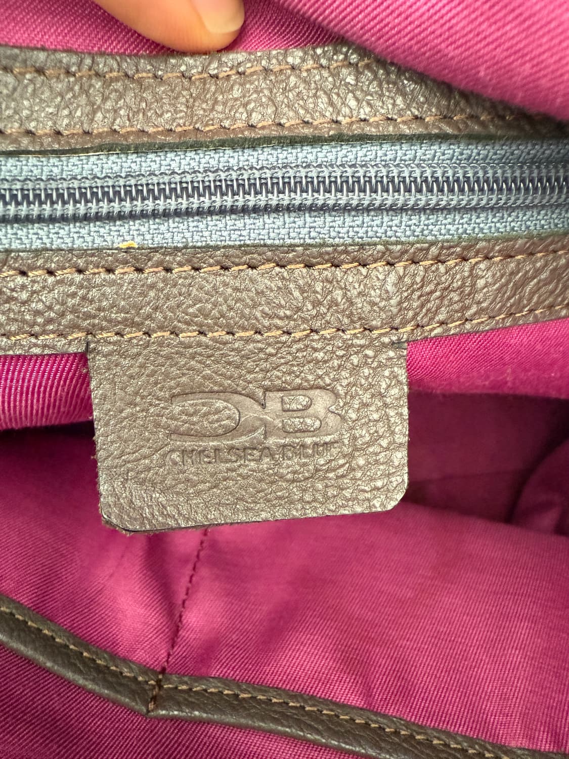 Pre owned 레더 숄더백(큰사이즈) 상품이미지9