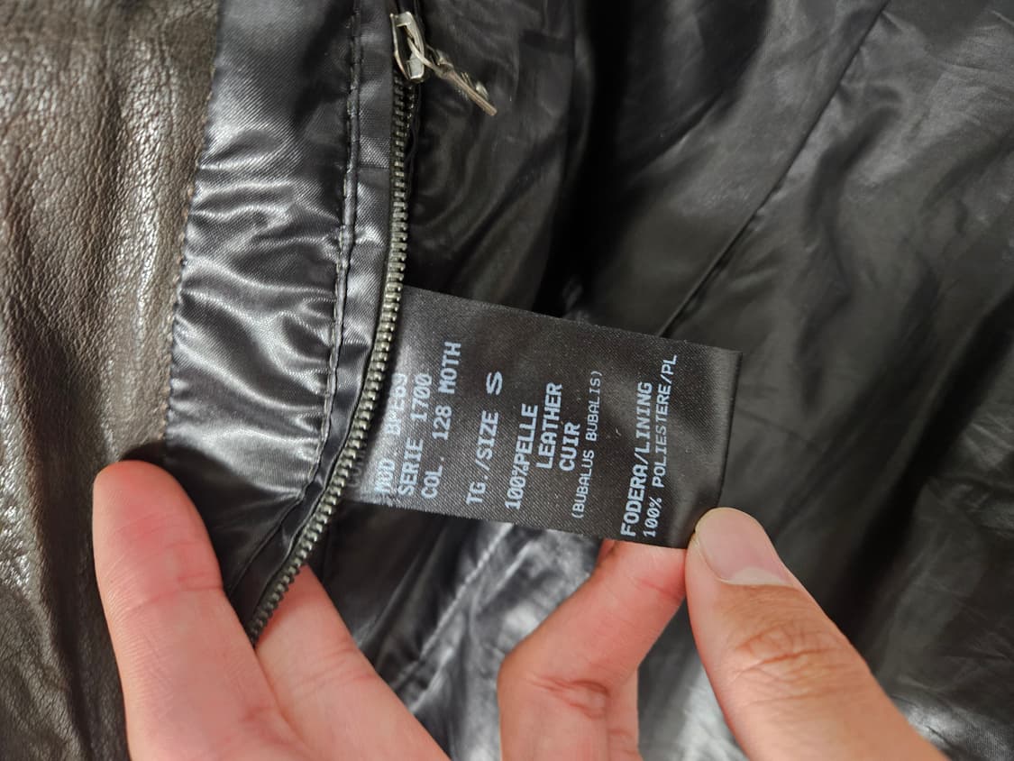 닐바렛 쭈글이 버팔로 바이커 레더 s 상품이미지3