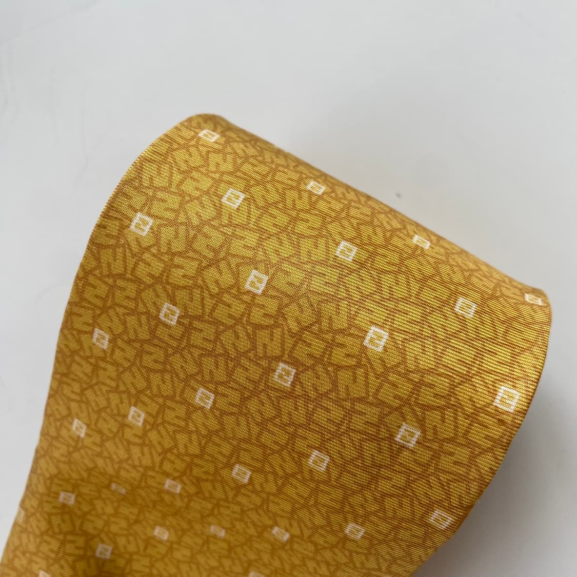 펜디 (FENDI) FF 모노그램 명품 정품 넥타이 상품이미지6